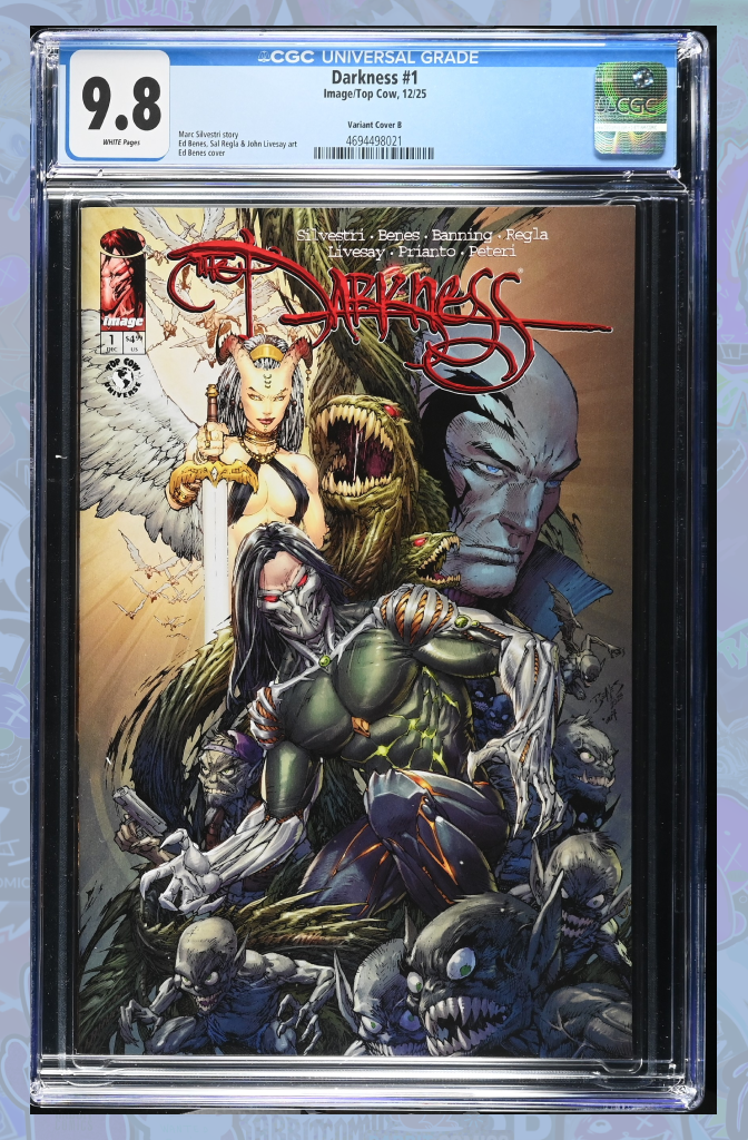 Darkness (2025) #1 Cover B Edition Benes & Arif Prianto Variant | CGC 9.8