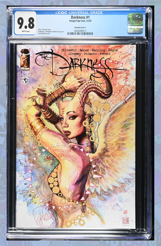 Darkness (2025) #1 Cover C David Mack Variant | CGC 9.8