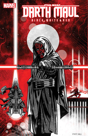 STAR WARS: DARTH MAUL - BLACK, WHITE & RED #2 | DANNY EARLS VARIANT