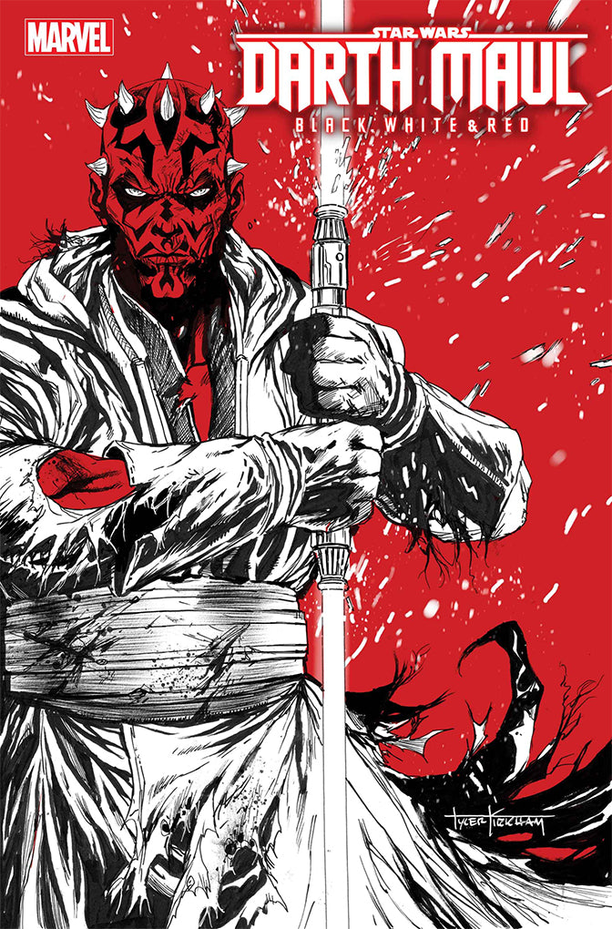 STAR WARS: DARTH MAUL - BLACK, WHITE & RED #2 | MAIN COVER