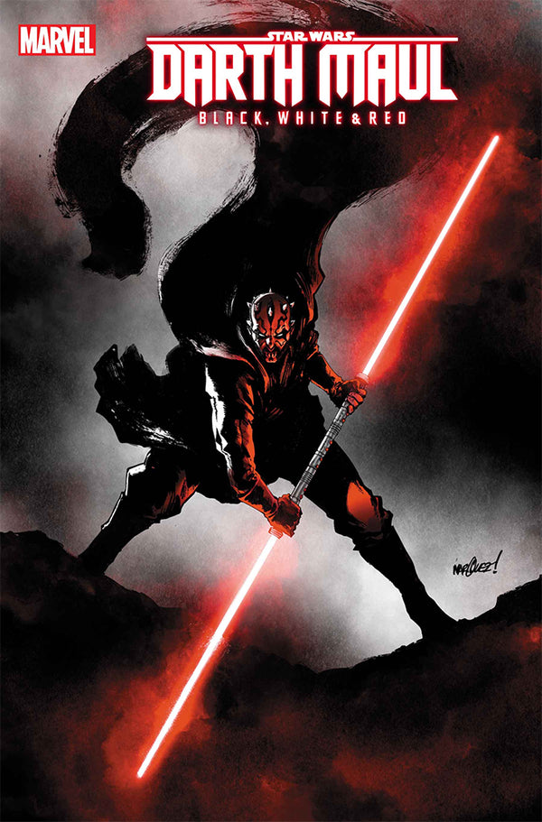 STAR WARS: DARTH MAUL - BLACK, WHITE & RED #3 | DAVID MARQUEZ 1:25 RATIO VARIANT