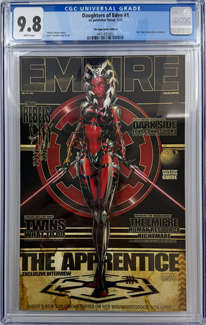 DAUGHTERS OF EDEN #1 | JAMIE TYNDALL DALLAS FANEXPO SITH AHSOKA RETRO COSPLAY EDITION | CGC 9.8