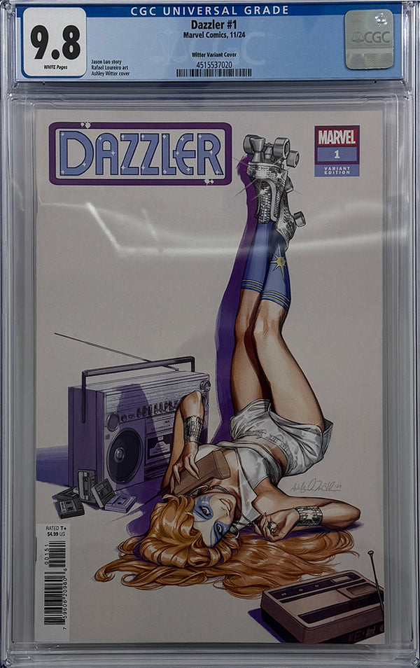 DAZZLER #1 | ASHLEY WITTER VARIANT | CGC 9.8