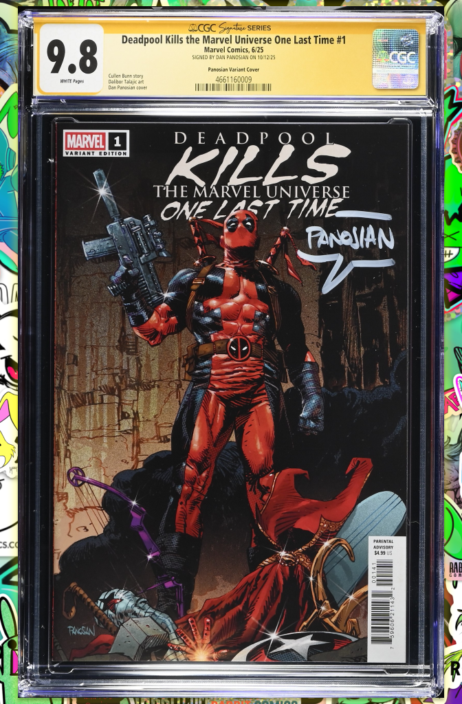 Deadpool Kills The Marvel Universe One Last Time #1 | Dan Panosian Variant | CGC SS 9.8
