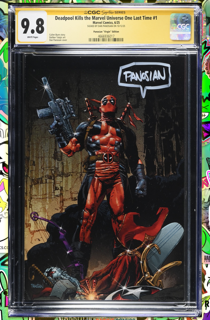 Deadpool Kills The Marvel Universe One Last Time #1 | Dan Panosian 1:100 Ratio Variant | CGC SS 9.8