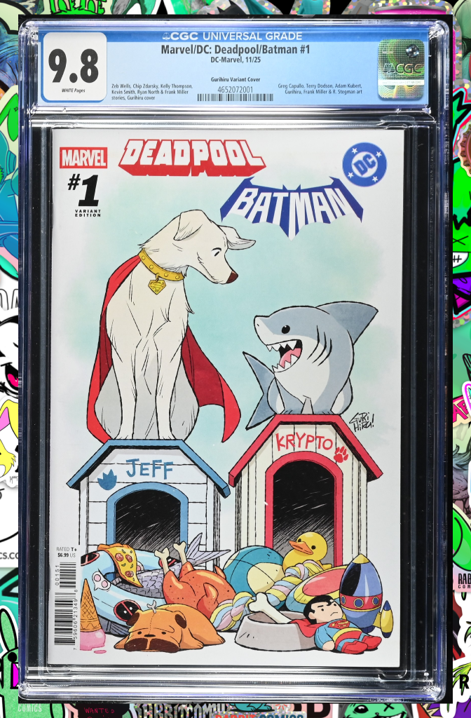 Marvel/DC: Deadpool/Batman #1 Gurihiru Variant | CGC 9.8