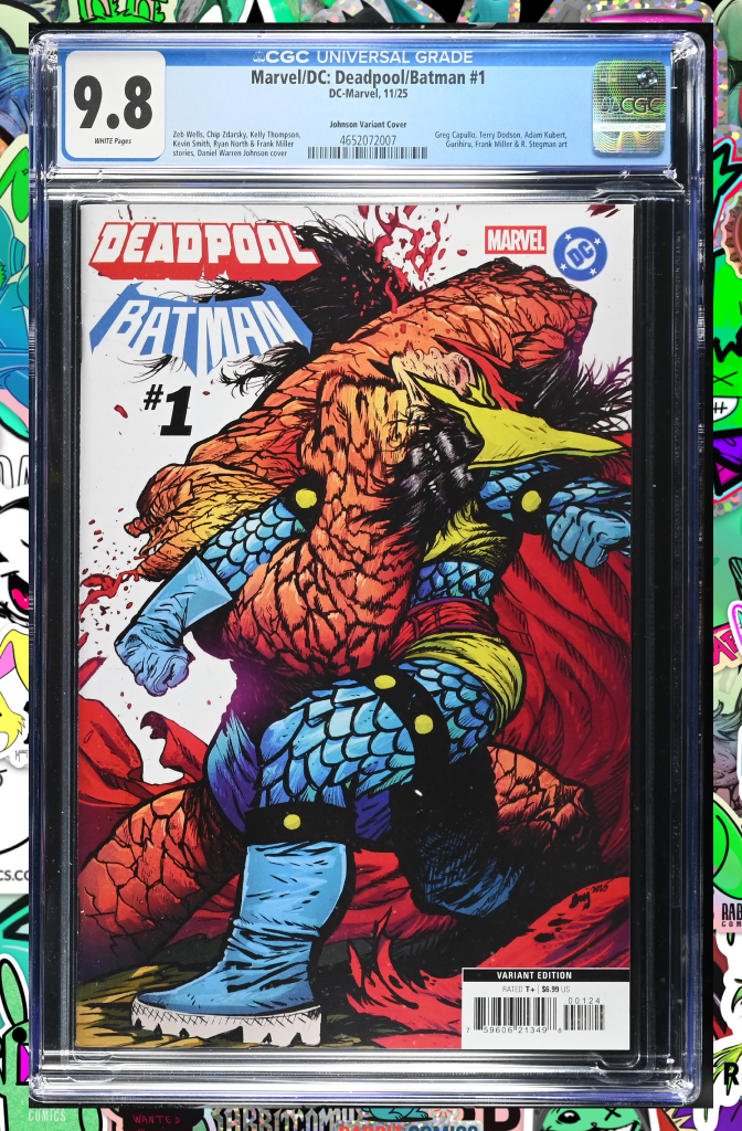 Marvel/DC: Deadpool/Batman #1 Daniel Warren Johnson Variant | CGC 9.8