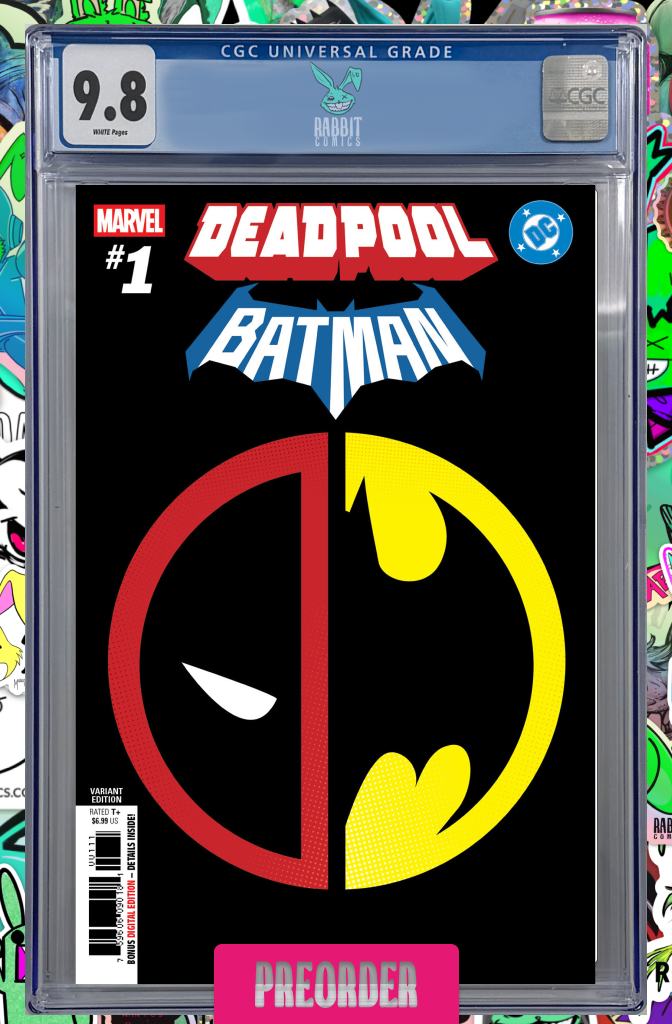 Marvel/DC: Deadpool/Batman #1 Insignia Mashup Variant | CGC 9.8 | PREORDER