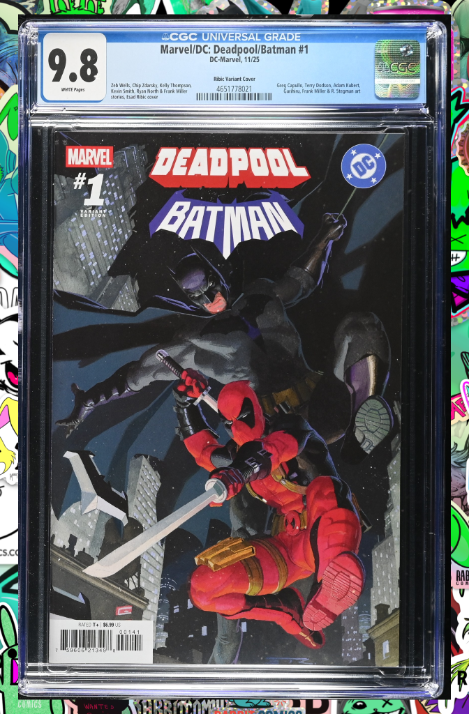 Marvel/DC: Deadpool/Batman #1 Esad Ribic Variant | CGC 9.8