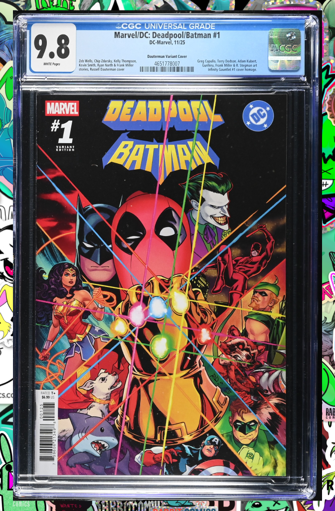 Marvel/DC: Deadpool/Batman #1 Russell Dauterman Homage Variant | CGC 9.8