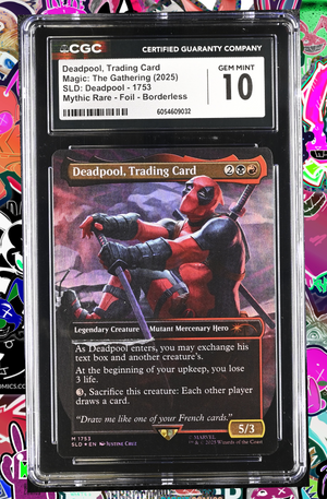 deadpool cards mtg MTG - Secret Lair - Deadpool | Deadpool, Trading Card Foil 1753
