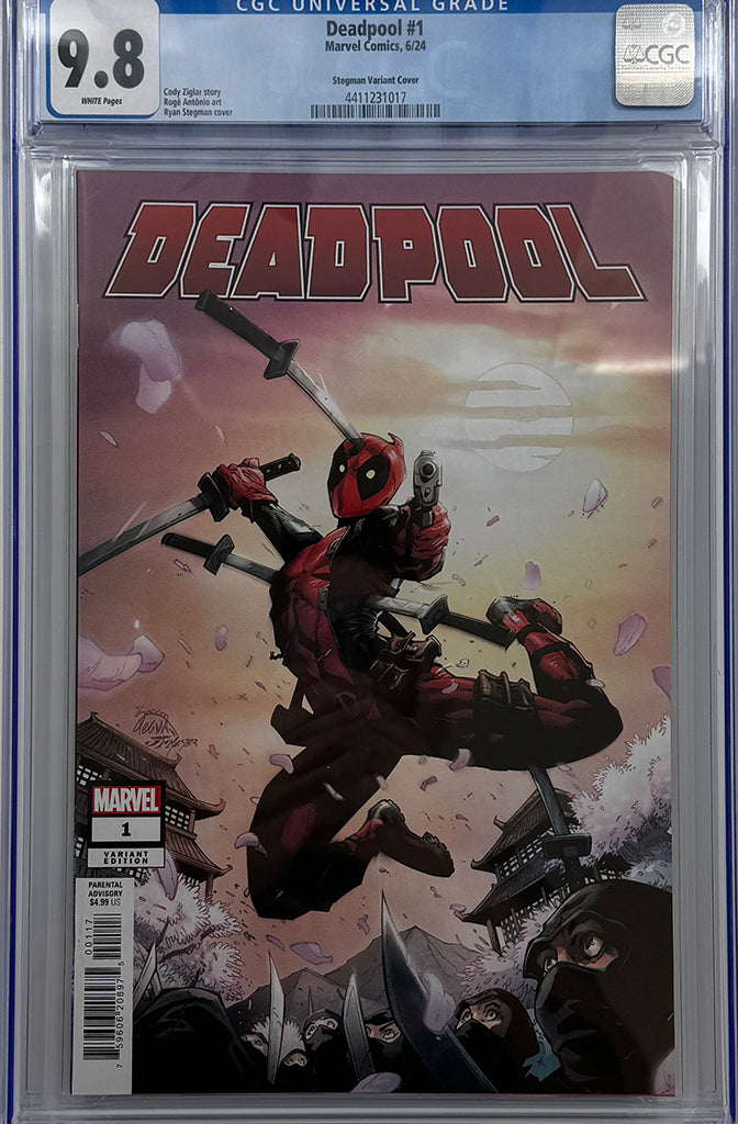 DEADPOOL #1 | 1:25 INCENTIVE RATIO VARIANT | CGC 9.8