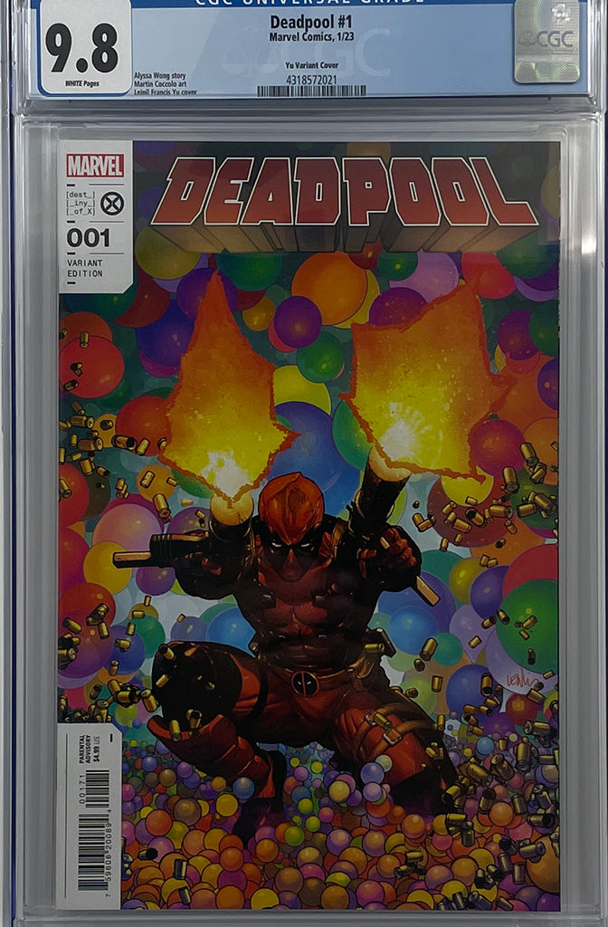 DEADPOOL #1 | LEINIL FRANCIS YU 1:25 RATIO VARIANT | CGC 9.8