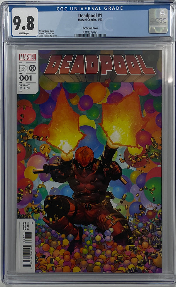 DEADPOOL #1 | LEINIL FRANCIS YU 1:25 RATIO VARIANT | CGC 9.8