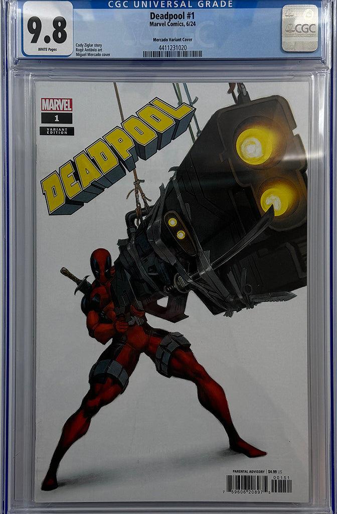 DEADPOOL #1 | MIGUEL MERCADO DEADPOOL VARIANT | CGC 9.8