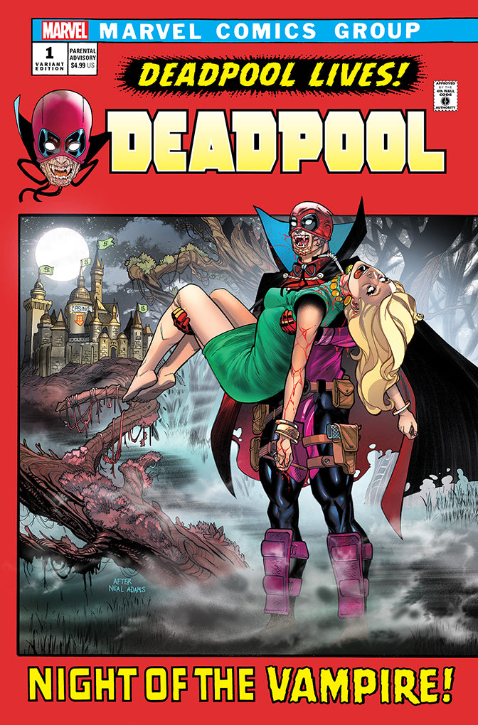 DEADPOOL #1 | JAVIER GARRON VAMPIRE VARIANT