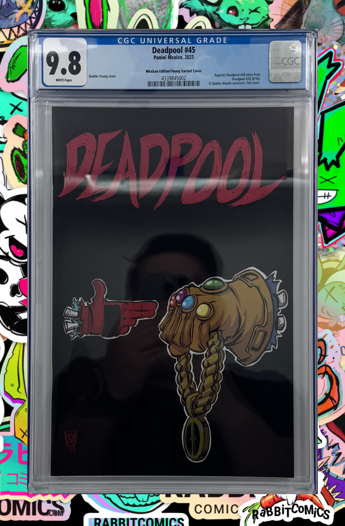 DEADPOOL #45 | SKOTTIE YOUNG MEXICAN FOIL VARIANT | CGC 9.8