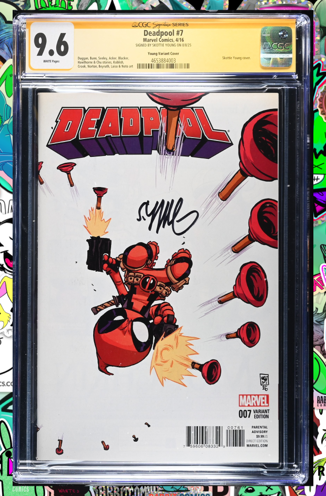 Deadpool #7 (2016) | Skottie Young Variant | CGC SS 9.6