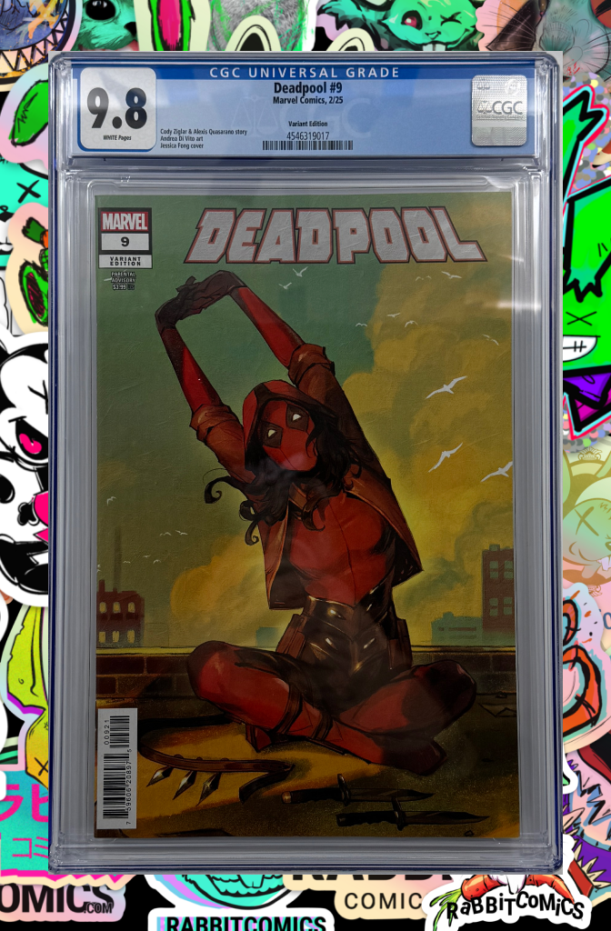 DEADPOOL #9 | JESSICA FONG NEW DEADPOOL VARIANT | CGC 9.8