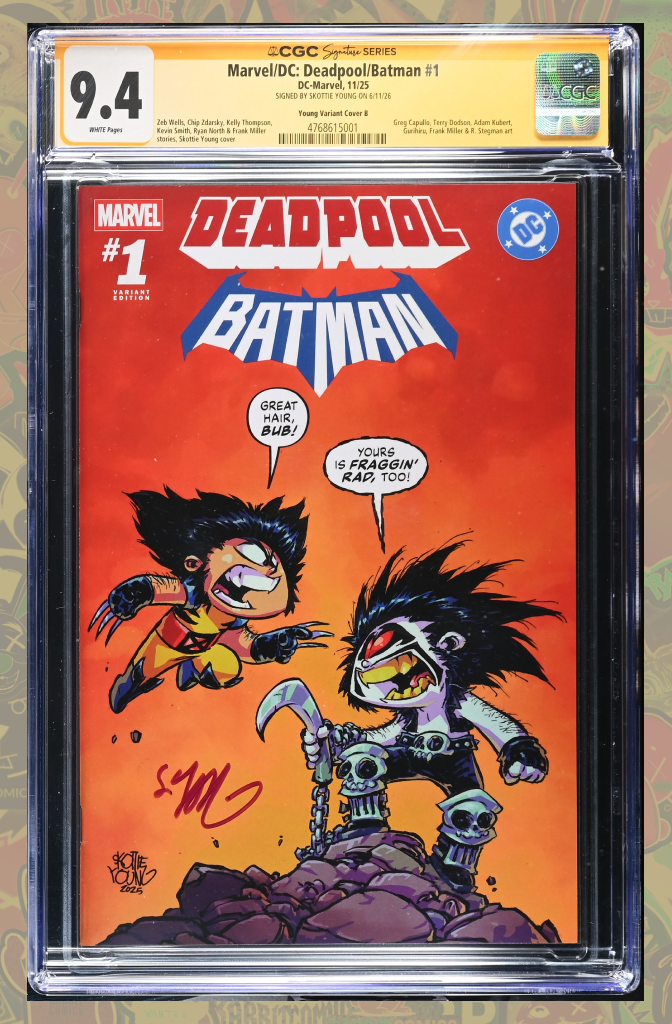Deadpool Batman #1 | Skottie Young Variant | CGC SS 9.4