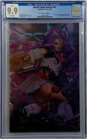 DEATH CANON #1 | ARIEL DIAZ DALLAS FAN EXPO FOIL EXCLUSIVE | CGC 9.9