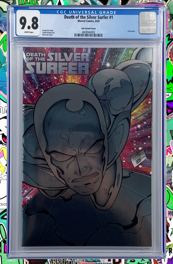 Death Of The Silver Surfer #1 | Ron Lim Foil Variant | CGC 9.8