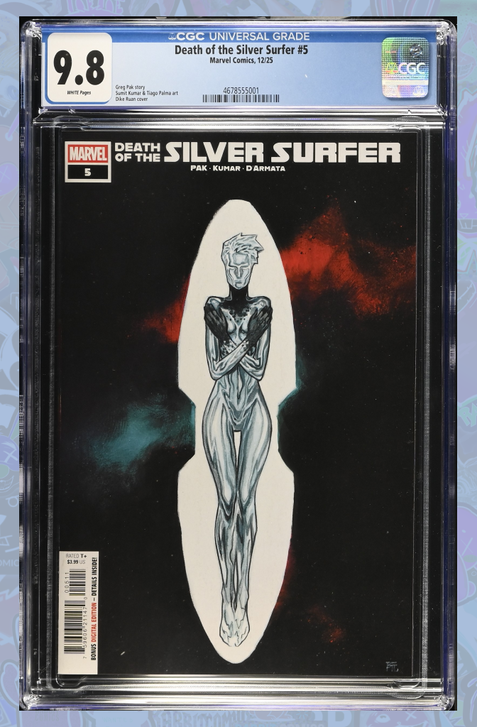 Death Of The Silver Surfer #5 | Main Cover | CGC 9.8