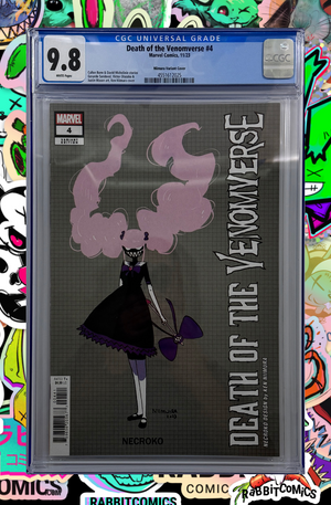 Death of Venomverse #4 | Design Variant | CGC 9.8