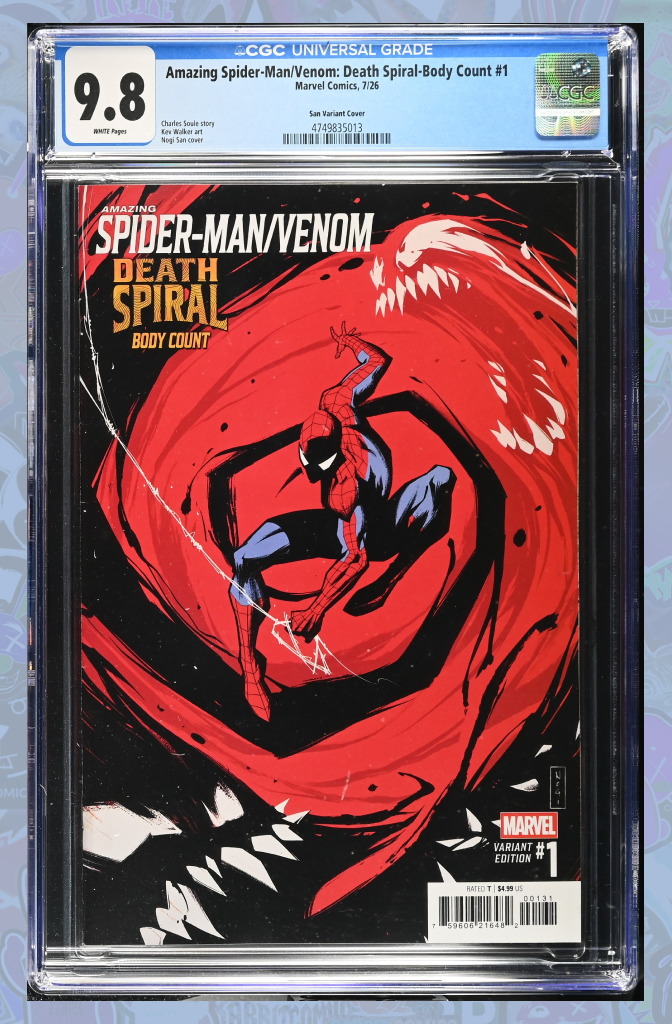 Amazing Spider-Man/Venom: Death Spiral  Body Count #1 Nogi San CGC 9.8