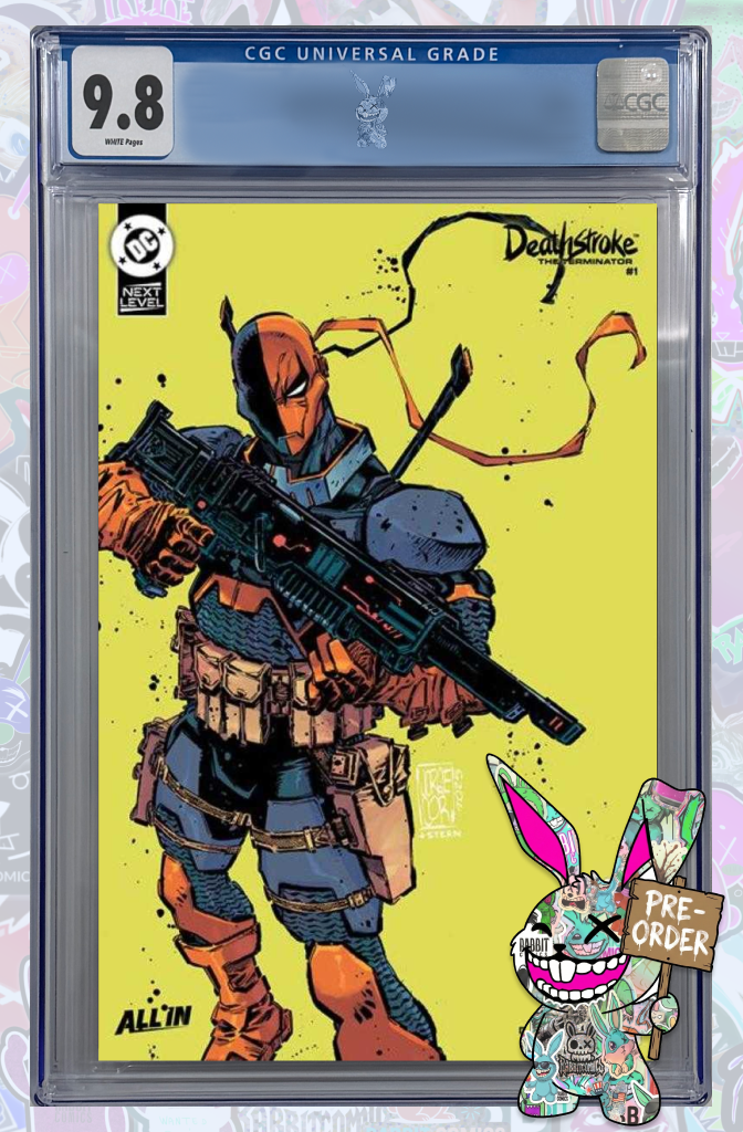 Deathstroke The Terminator #1 Cover D Jorge Corona Next Level Variant | CGC 9.8 | PREORDER