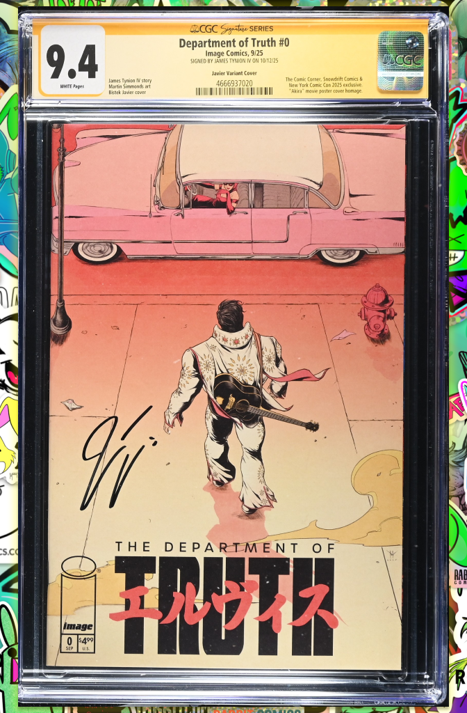 Department of Truth #0 | NYCC 2025 FLOPS Elvis Akira Variant | CGC SS 9.4