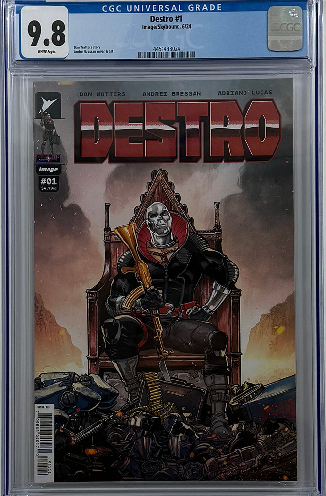 DESTRO #1 (OF 5) | CVR A ANDREI BRESSAN & ADRIANO LUCAS | CGC 9.8