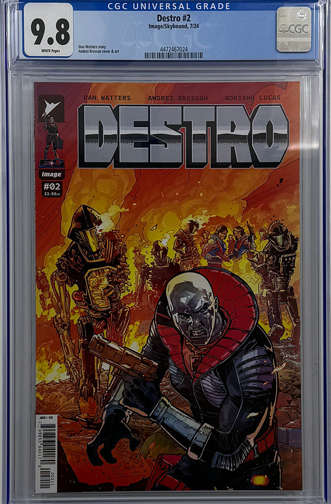 DESTRO #2 (OF 5) | CVR A ANDREI BRESSAN | CGC 9.8