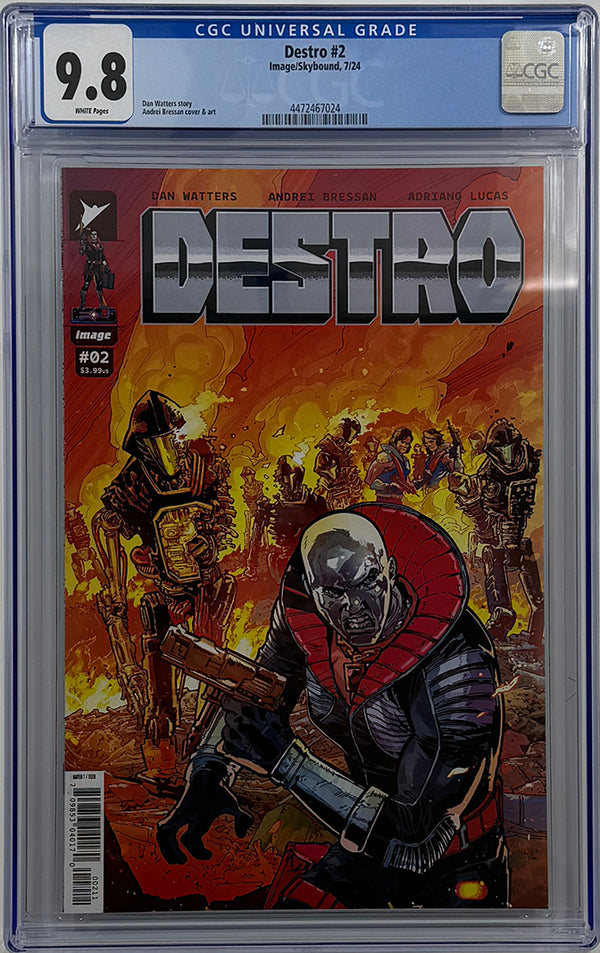 DESTRO #2 (OF 5) | CVR A ANDREI BRESSAN | CGC 9.8