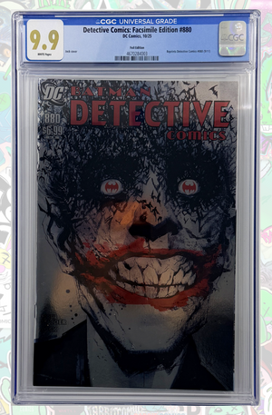 Detective Comics #880 Facsimile Edition Cover C Jock Foil Variant | CGC 9.9