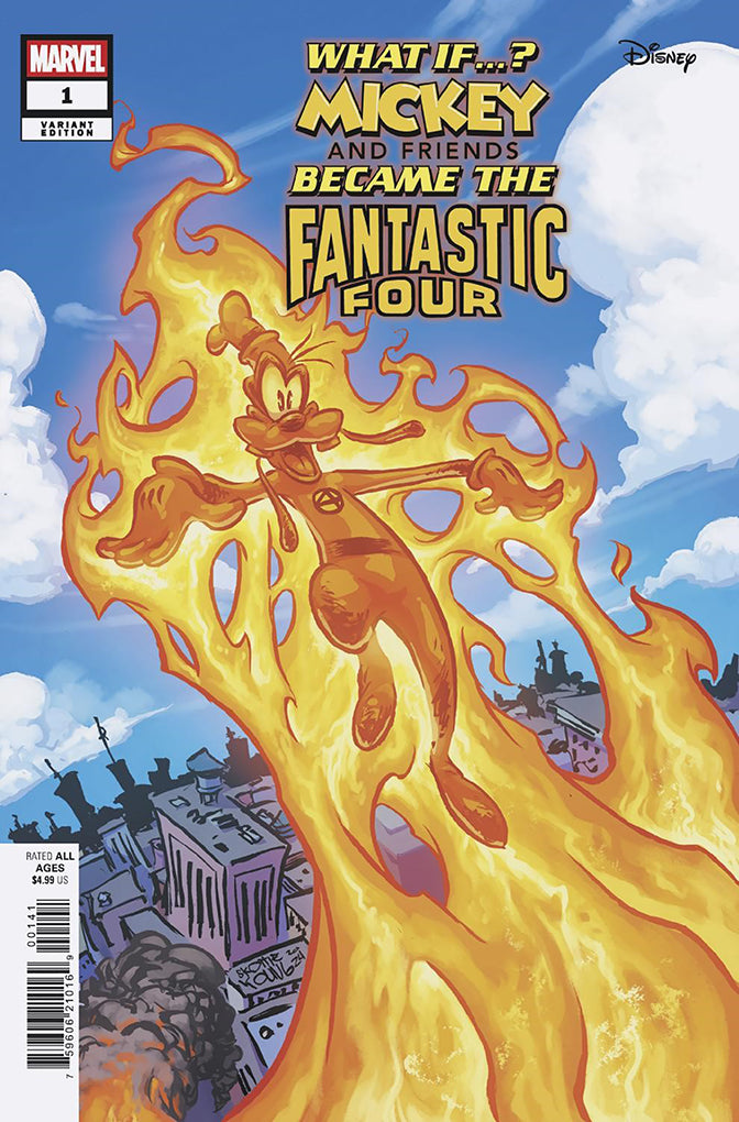 WHAT IF...? MICKEY & FRIENDS BECAME THE FANTASTIC FOUR #1 | SKOTTIE YOUNG VARIANT