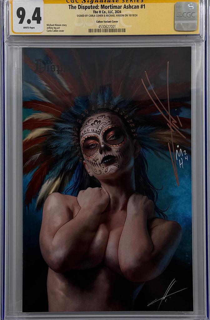 The Disputed: Mortimar Aschan #1 | Cohen Virgin Variant | 2X Signed | CGC SS 9.4