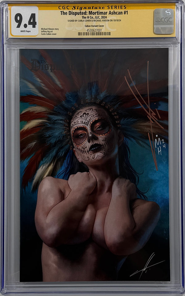 The Disputed: Mortimar Aschan #1 | Cohen Virgin Variant | 2X Signed | CGC SS 9.4