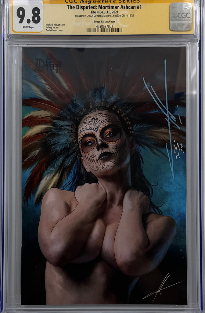 The Disputed: Mortimar Aschan #1 | Cohen Virgin Variant | 2X Signed | CGC SS 9.8