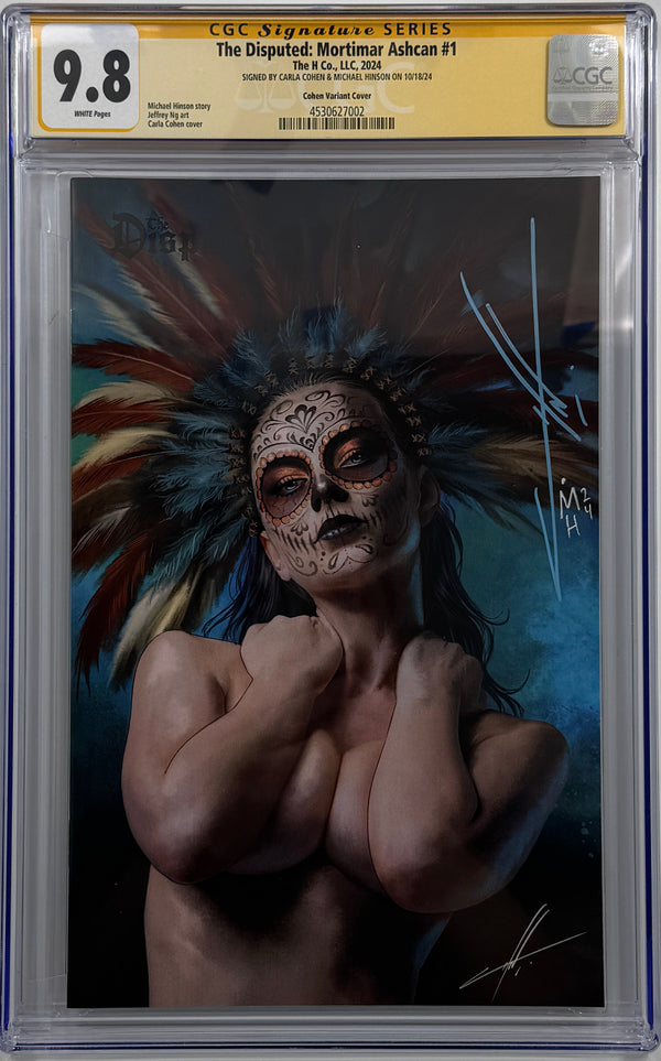 The Disputed: Mortimar Aschan #1 | Cohen Virgin Variant | 2X Signed | CGC SS 9.8