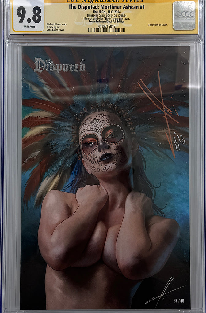 The Disputed: Mortimar Aschan #1 | Cohen Embossed Foil Variant | CGC SS 9.8