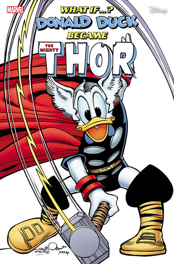 MARVEL & DISNEY: WHAT IF...? DONALD DUCK BECAME THOR #1 | WALT SIMONSON VARIANT