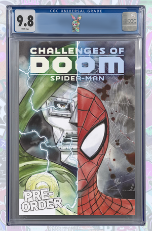 CHALLENGES OF DOOM SPIDER-MAN #1 PEACH MOMOKO  | CGC 9.8 | PREORDER