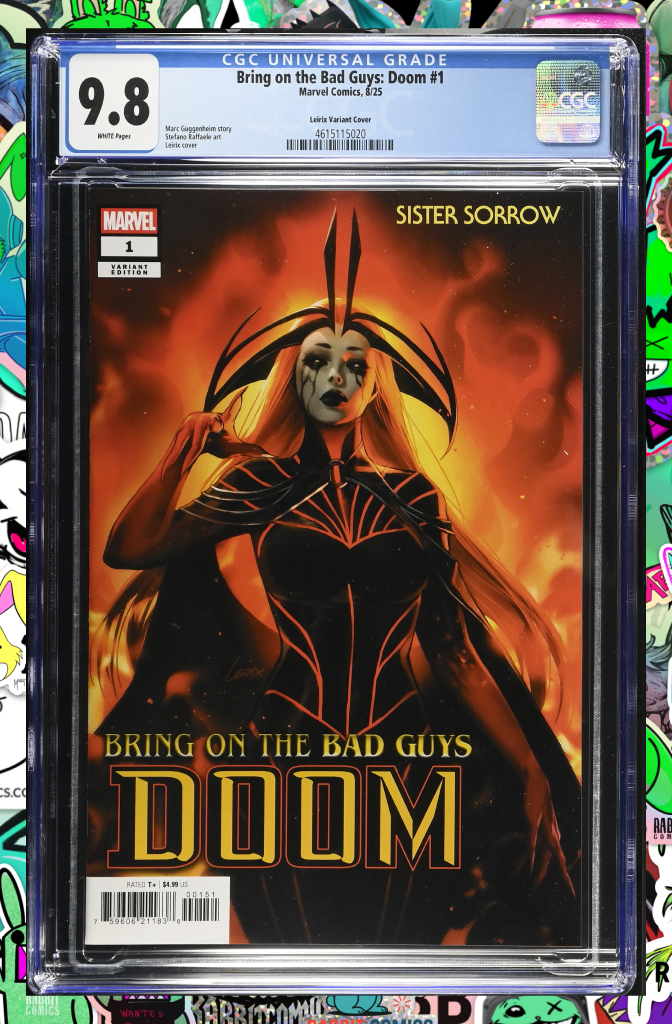 Bring On The Bad Guys: Doom #1 |  Leirix Variant | CGC 9.8