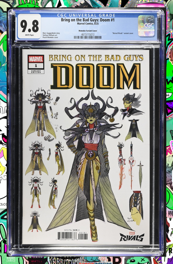 Bring On The Bad Guys: Doom #1 | Momoko Marvel Rivals Variant | CGC 9.8