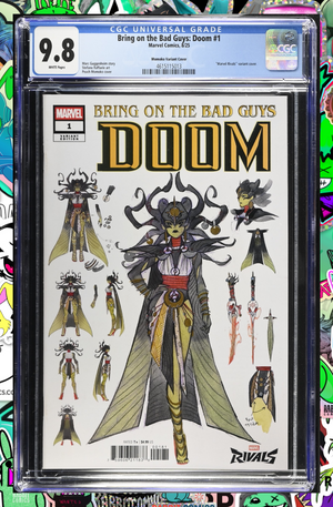 Bring On The Bad Guys: Doom #1 | Momoko Marvel Rivals Variant | CGC 9.8