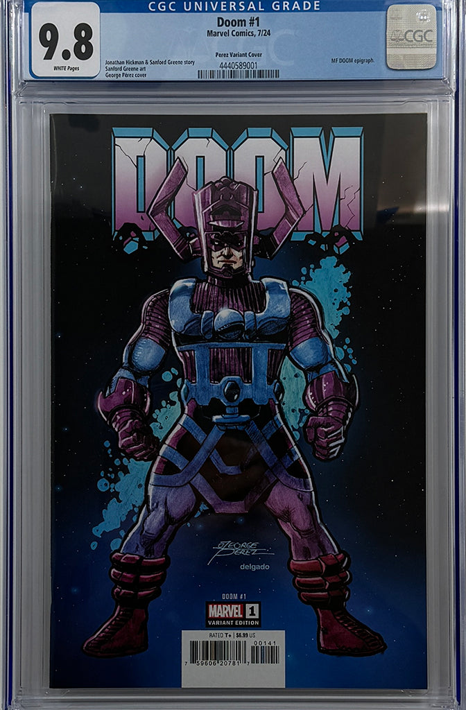DOOM #1 | GEORGE PEREZ VARIANT | CGC 9.8