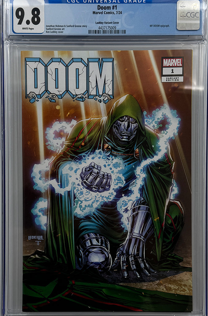 Doom #1 | Ken Lashley Limited Edition Exclusive Trade Variant | CGC 9.8