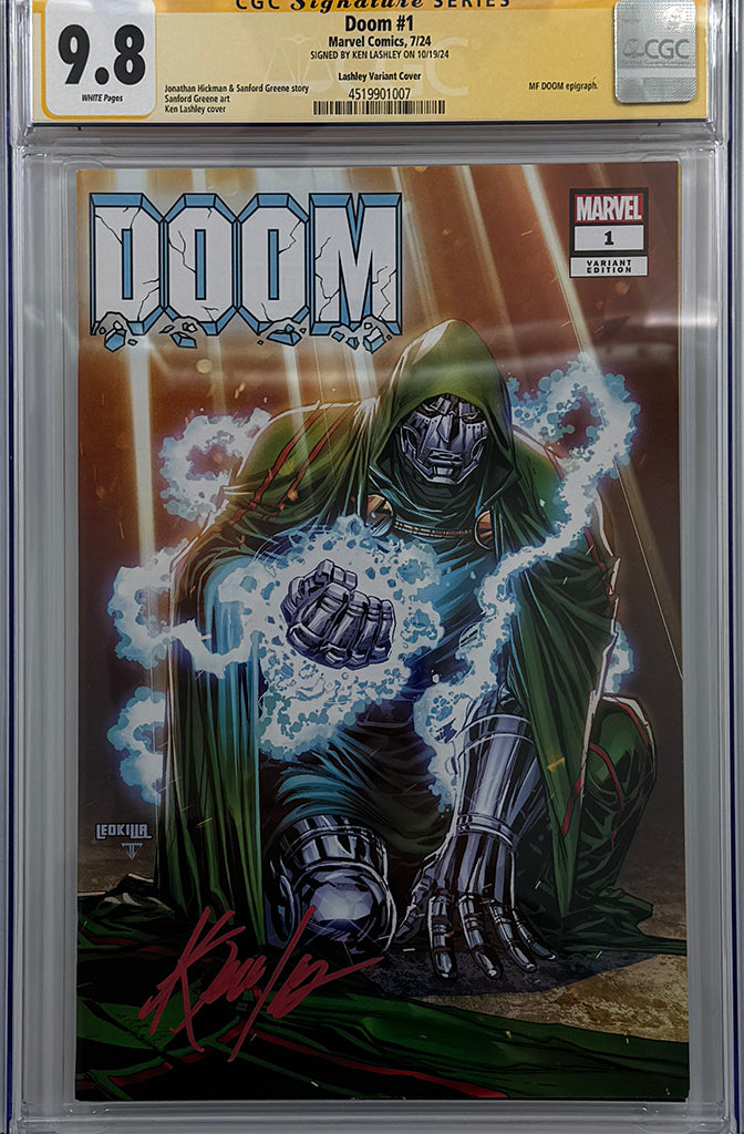 Doom #1 | Ken Lashley Limited Edition Trade Variant | CGC SS 9.8