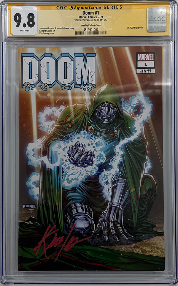 Doom #1 | Ken Lashley Limited Edition Trade Variant | CGC SS 9.8